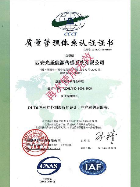 ISO9001質量管理體系